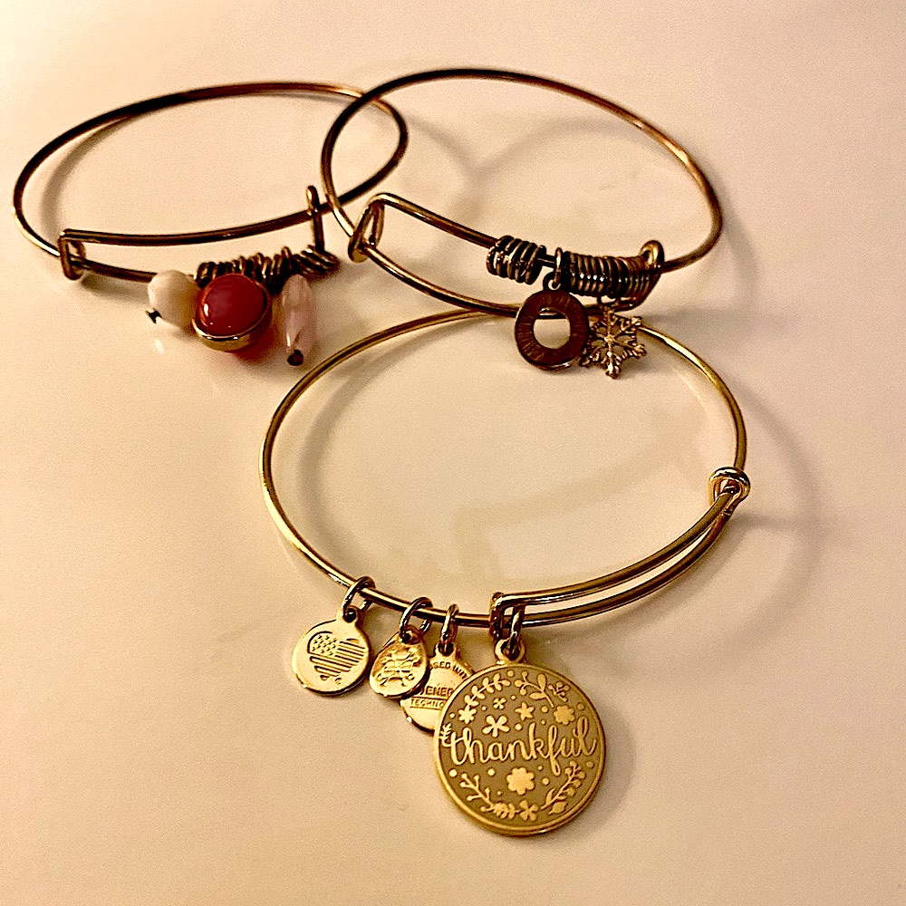 3 Wire Bangle Bracelets